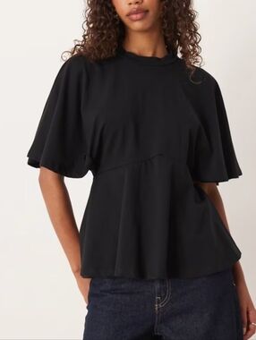 ASOS DESIGN Peplum Style T-Shirt
